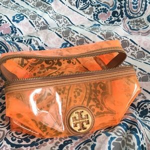 Tory Burch Makeup bag.